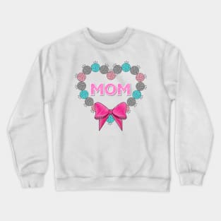 Love knitting mom Crewneck Sweatshirt